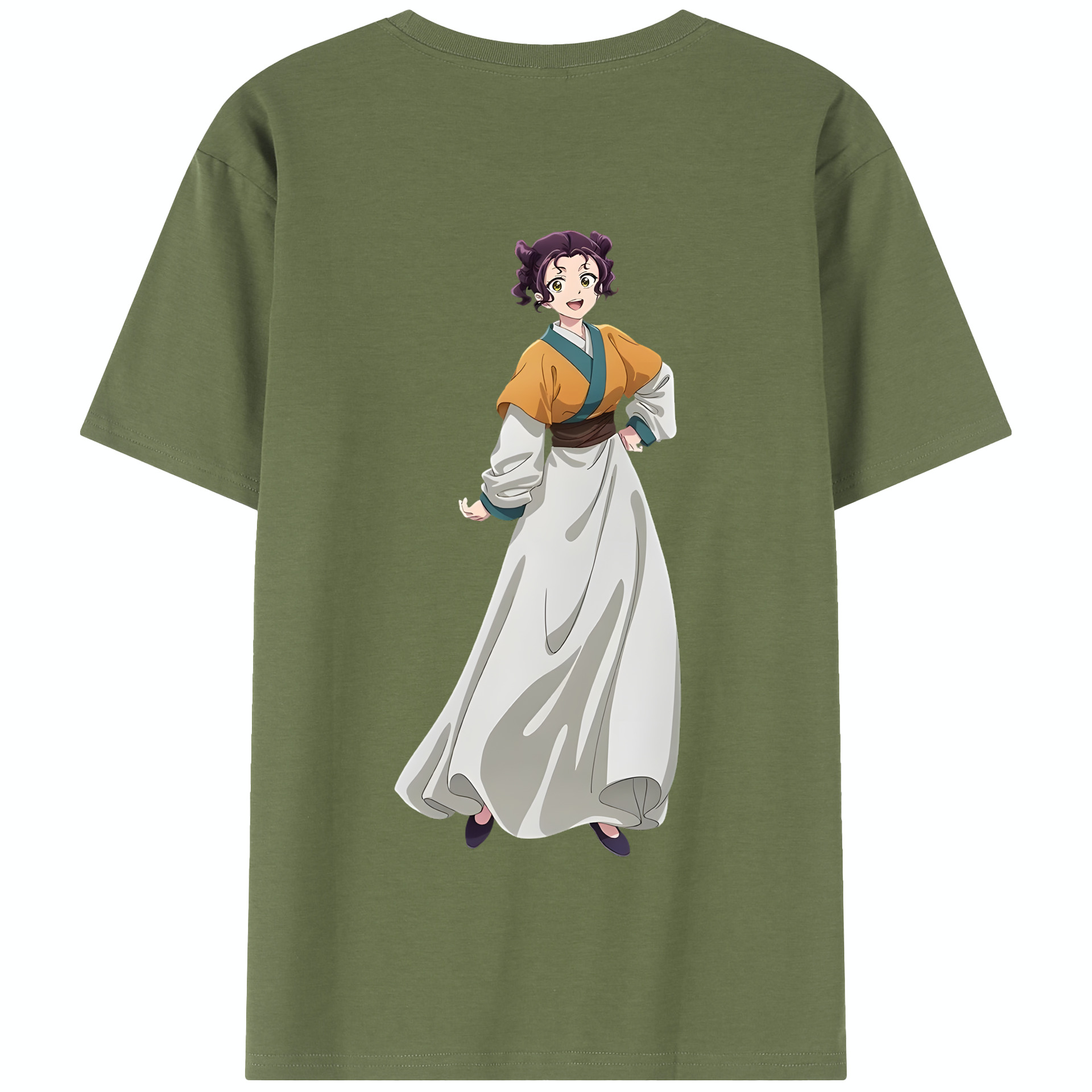 （画像用） 薬屋のひとりごと The Apothecary Diaries 綿100％半袖Tシャツ（背面プリント）